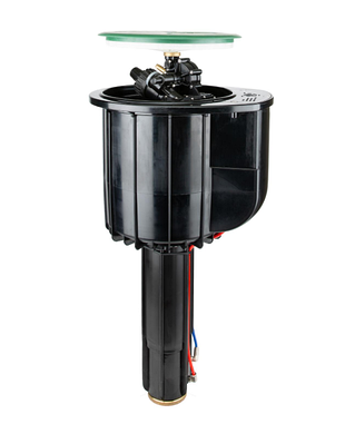 Висувний зрошувач, радіус до 48 м, 40-360 º, з електромагнітним клапаном, Hunter ST-1700V-B