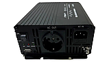 Інвертор 12V 220V KSC500M 500W (макс.1000W) із зарядкою 10 А + функція ATS, фото 4