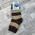 Шкарпетки жіночі середні зимові з махрою р.23-25 пінгвіни асорті Beauty Socks 30038435, фото 4