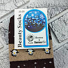 Шкарпетки жіночі середні зимові з махрою р.23-25 пінгвіни асорті Beauty Socks 30038435, фото 5