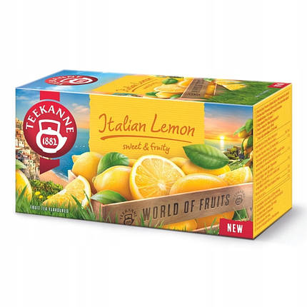 Чай фруктовий Italian Lemon Teekanne, 20п, фото 1