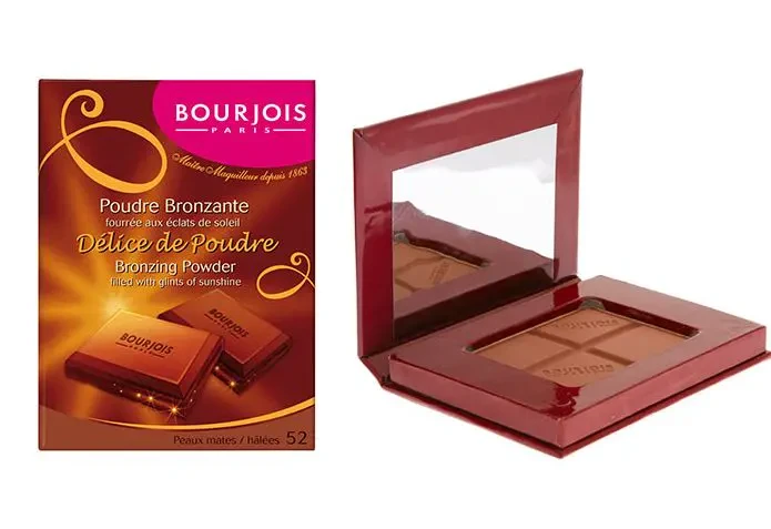 Пудра для лица Bourjois Delice De Poudre Bronzing Powder 51 - Peaux claires/Medianes (золотисто-коричневый) - фото 5 - id-p1987930953