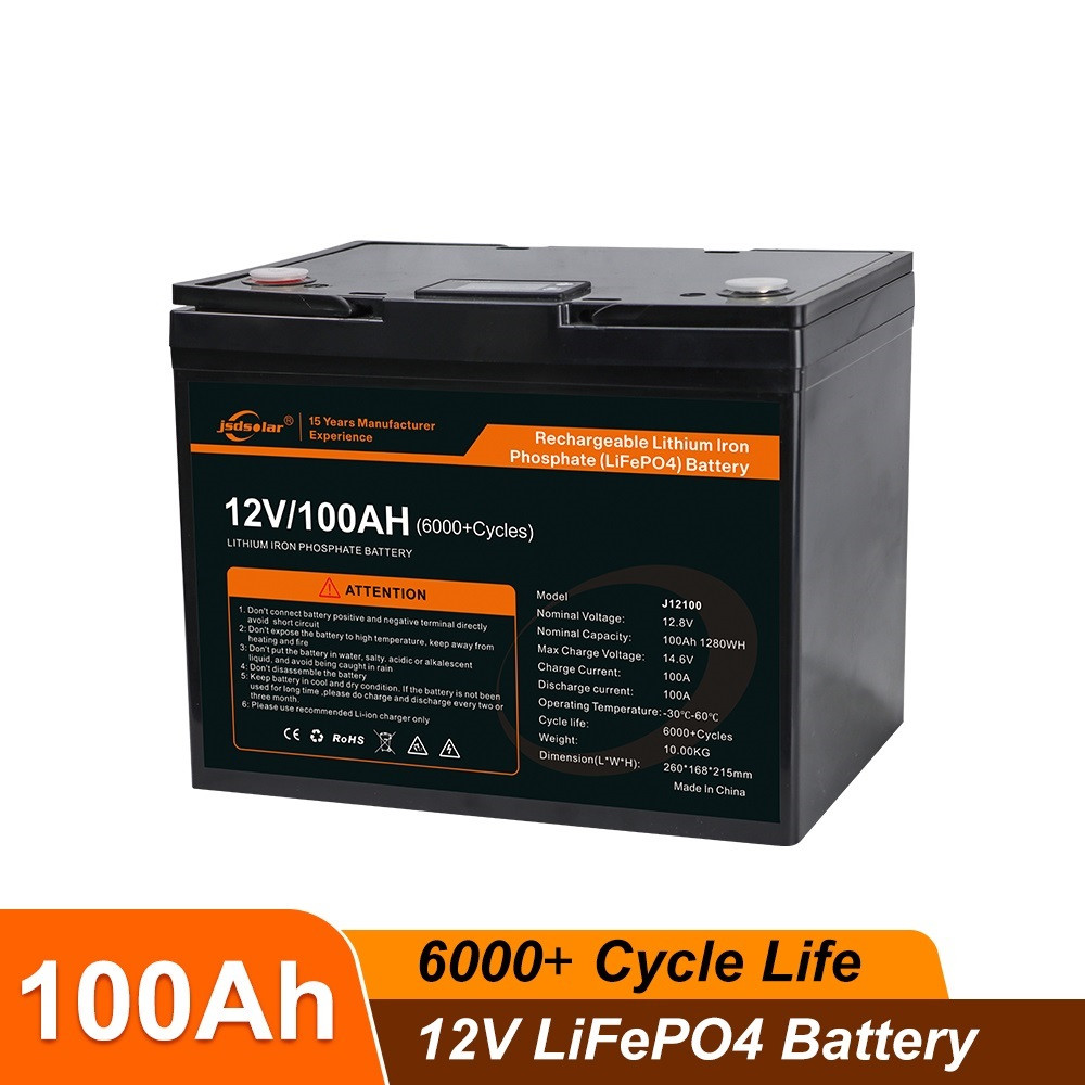 Акумулятор LiFePo4 12V 100Ah, фото 1