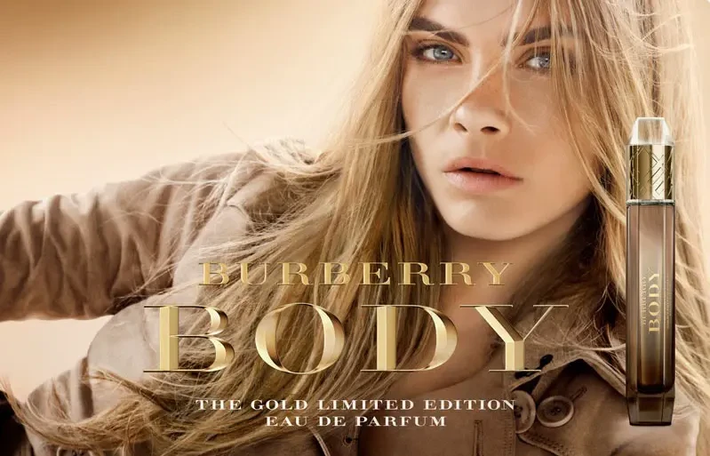 Burberry gold limited edition perfume hotsell