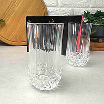 Набір великих стаканів з кришталевого скла Eclat Longchamp 360 мл 6 шт (L9757), фото 4