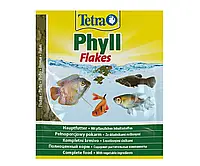 Корм для рыб Tetra Phyll Flakes (для травоядных рыб) 12г. TETRA 134430