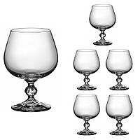 Набор бокалов для бренди коньяка Lora Бесцветный H80-014 250ml EM, код: 7242457