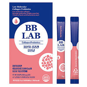 Питний колаген із пробіотиками в стіках BB LAB Collagen Probiotics 2г*50 шт