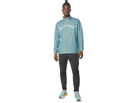 Куртка для бігу чоловіча Asics Lite-Show Jacket 2011C875-400, фото 2