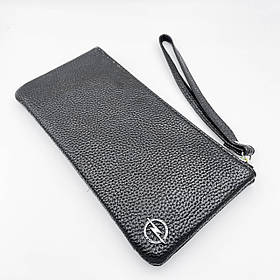 Портмоне гаманець з логотипом OPEL (Опель) Еко шкіра Чорний