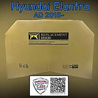 Hyundai Elantra c 2018 капот, 66400F2500
