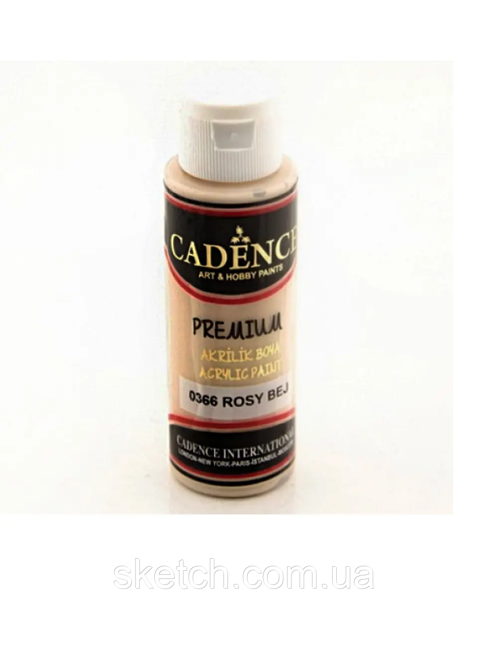 Акрилова фарба Cadence Premium Acrylic Paint, №0366 Розовый беж, 70мл, фото 1