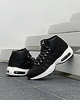 Мужские зимние кроссовки черные Stilli Sneakerboot Black 081