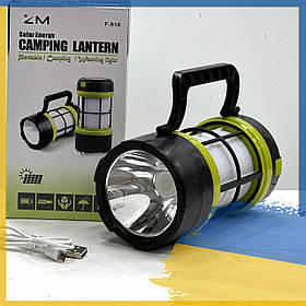 Ручний ліхтар прожектор Camping Lantern кемпінговий ліхтар світлодіодний лампа підвісний акумуляторний