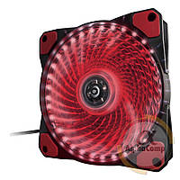 Кулер 120×120 Frime Iris 33 LED Red (FLF-HB120R33) 3pin+molex