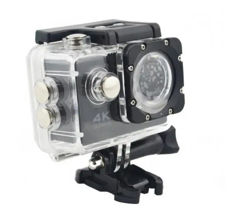 Екшн-камера водонепроникна DVR SPORT S2R Wi-Fi з пультом, чорна 4185, фото 1