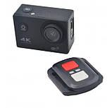 Екшн-камера водонепроникна DVR SPORT S2R Wi-Fi з пультом, чорна 4185, фото 4