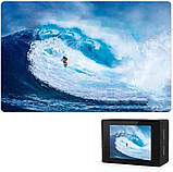 Екшн-камера водонепроникна DVR SPORT S2R Wi-Fi з пультом, чорна 4185, фото 8