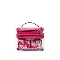 Косметичка 4 в 1 Victoria's Secret Train Case Pink Swirl