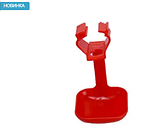 Краплеуловлювач для ніпельної поїлки під трубу 22х22 або круглу 25 мм., фото 3