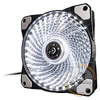 Кулер 120×120 Frime Iris 33 LED White (FLF-HB120W33) 3pin+molex