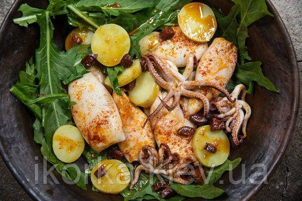 Смачні та корисні кальмари бебі купити