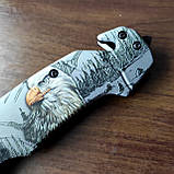 Ніж інерційний Browning Орел фліппер, склобій, стропоріз, фото 2