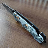 Ніж інерційний Browning Орел фліппер, склобій, стропоріз, фото 4