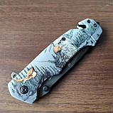 Ніж інерційний Browning Орел фліппер, склобій, стропоріз, фото 5