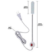 Светодиодная лампа на магните ,светильник, ночник, от 220V 30 LED