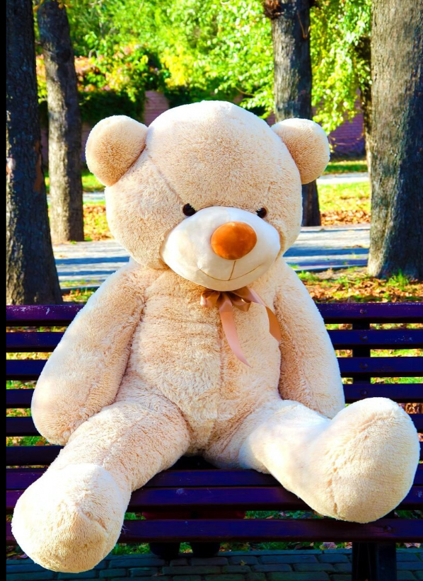 М'яка іграшка плюшевий ведмідь 180 см у подарунок ідеї подарунків до 14 лютого дівчині