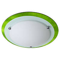 Светильник настенно-потолочный Brille 60W W-188 Зеленый VK, код: 7272510