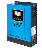 Источник бесперебойного питания Солнечный инвертор Volt Polska Sinus Pro ULTRA 60A 12V 2000W (3SSH100012)