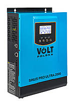 Источник бесперебойного питания Солнечный инвертор Volt Polska Sinus Pro ULTRA 60A 12V 2000W (3SSH100012)