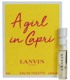 Туалетна вода Lanvin A Girl in Capri для жінок — edt 2 ml vial