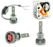 Світлодіодна Автолампа LED H3 12 V Type 34 5500 K 10000L радіатор+вентилятор