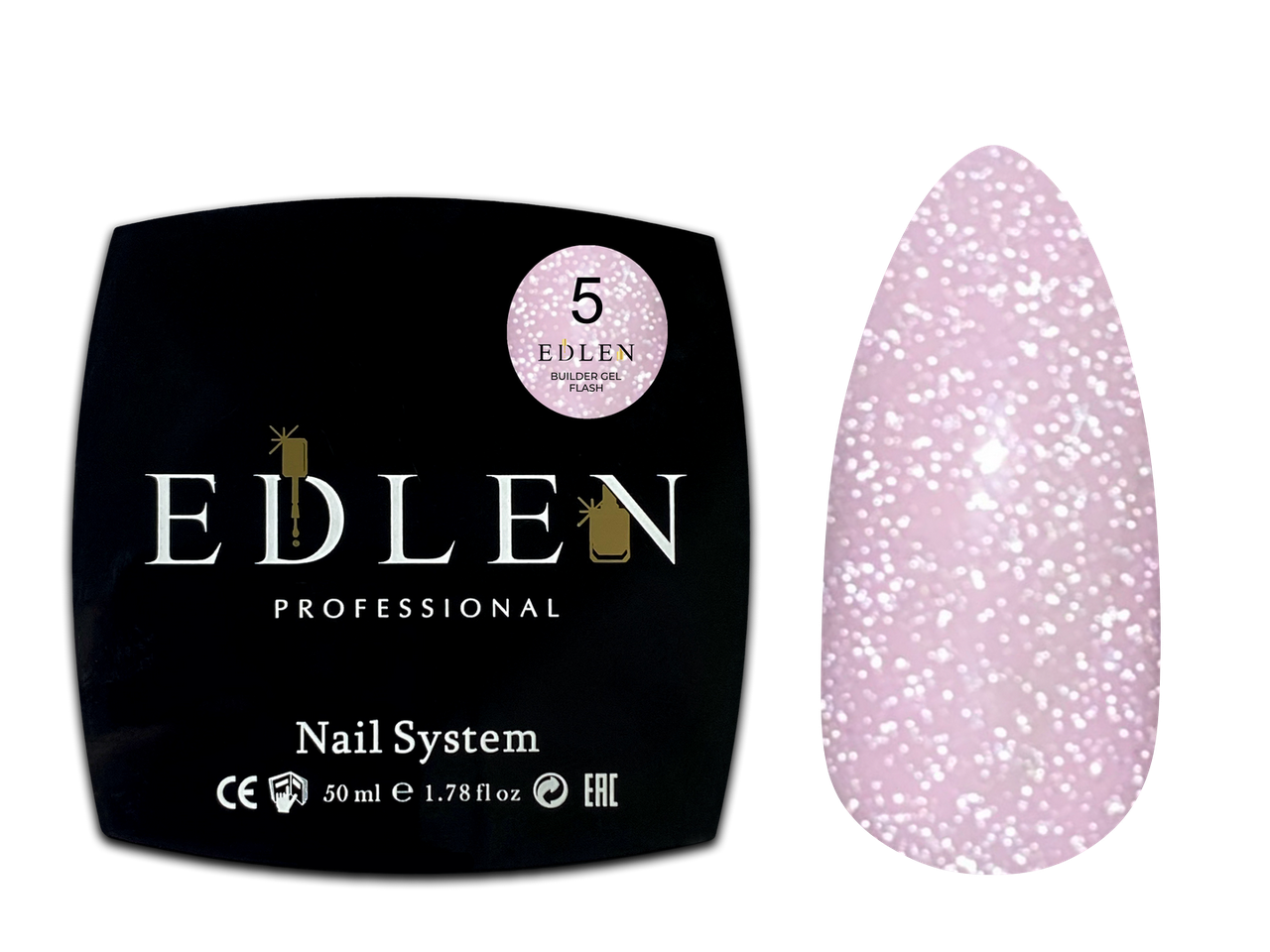 EDLEN New Formula Builder Gel Flash №5, 50 мл (ID#1988909811), цена ...