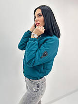 Демісезонна куртка з нашивкою "Ivi"| Батал, фото 2