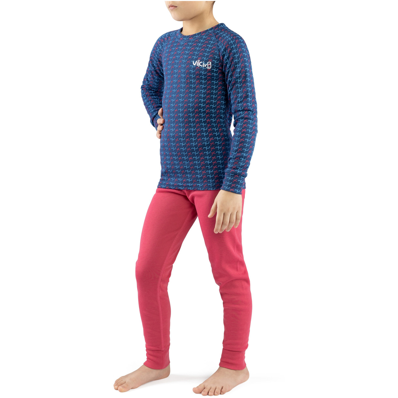 Термобілизна дит Viking Nino (kids set) (rose, 128-140)