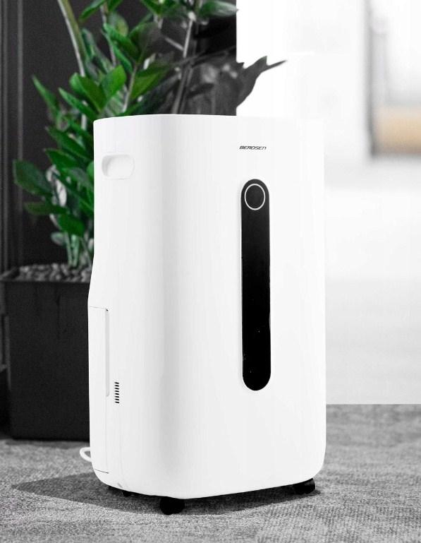 Осушувач повітря Berdsen BD-523 20 л/доба – компресорний, сенсорне управління, антибактеріальний фільтр, фото 1
