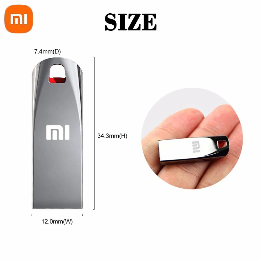 Xiaomi 2 ТБ USB 3,0 флеш-диск металевий високошвидкісний флеш ...
