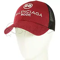 Бейсболка с сеткой Balenciaga BDH18092 Бордовый