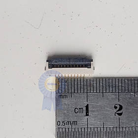 Роз'єм для ноутбука 10pin 1.0mm No2 ( Flip type) (ACES_51524-0100N-001) — Оригінал демонтаж