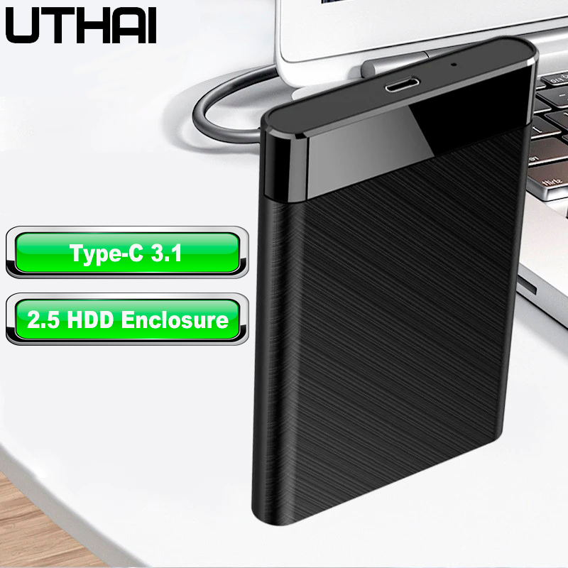 Зовнішня кишеня корпус Type C USB 3.0 для SATA HDD 2.5