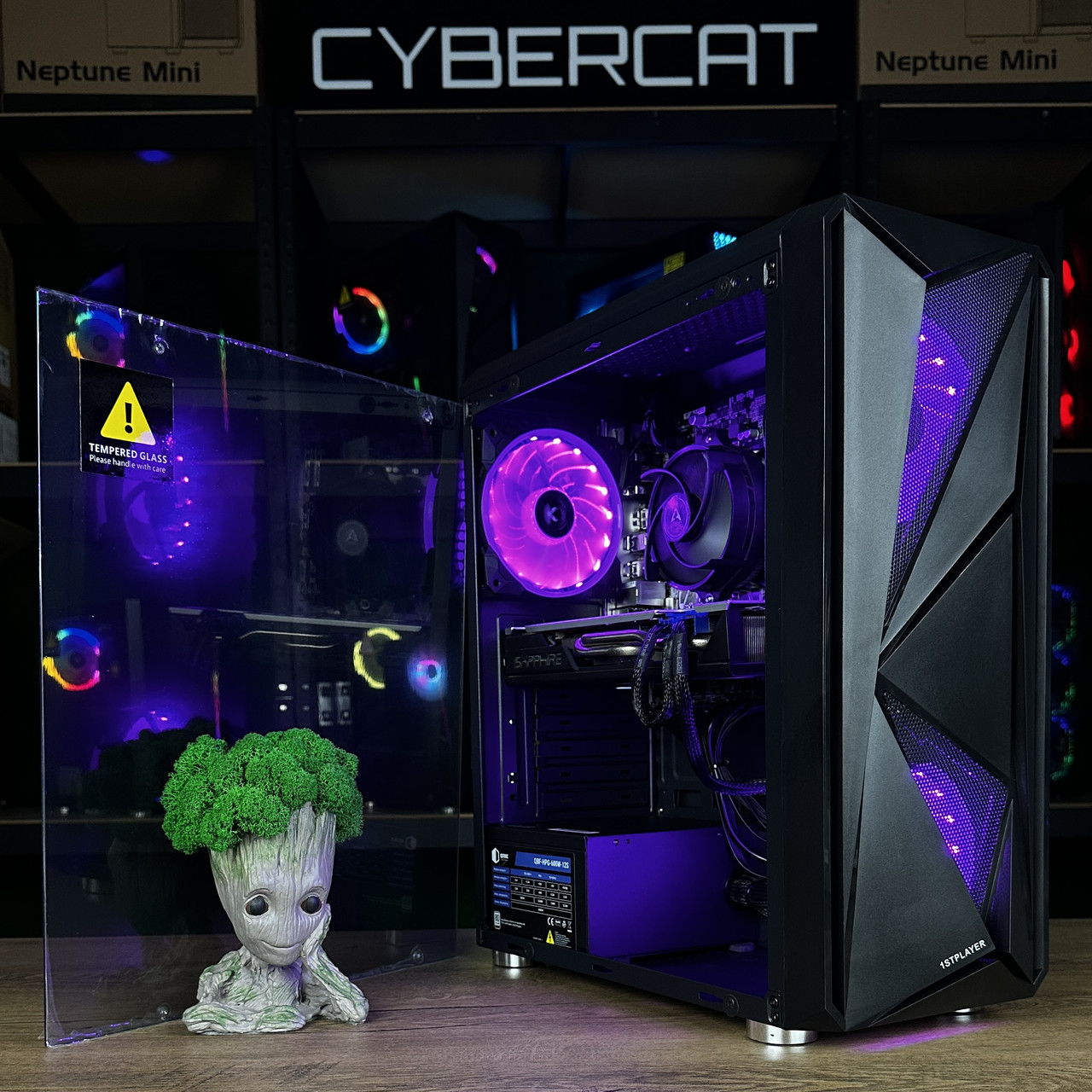 Luigi! Ryzen 5 1600 | DDR 4 | NVIDIA RTX 3060Ti | Гарантія 2 Роки! Магазин ІГРОВИЙ Компютер ПК від CyberCat