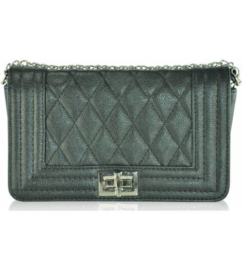 Жіноча сумка чорна 1415-4, фото 1