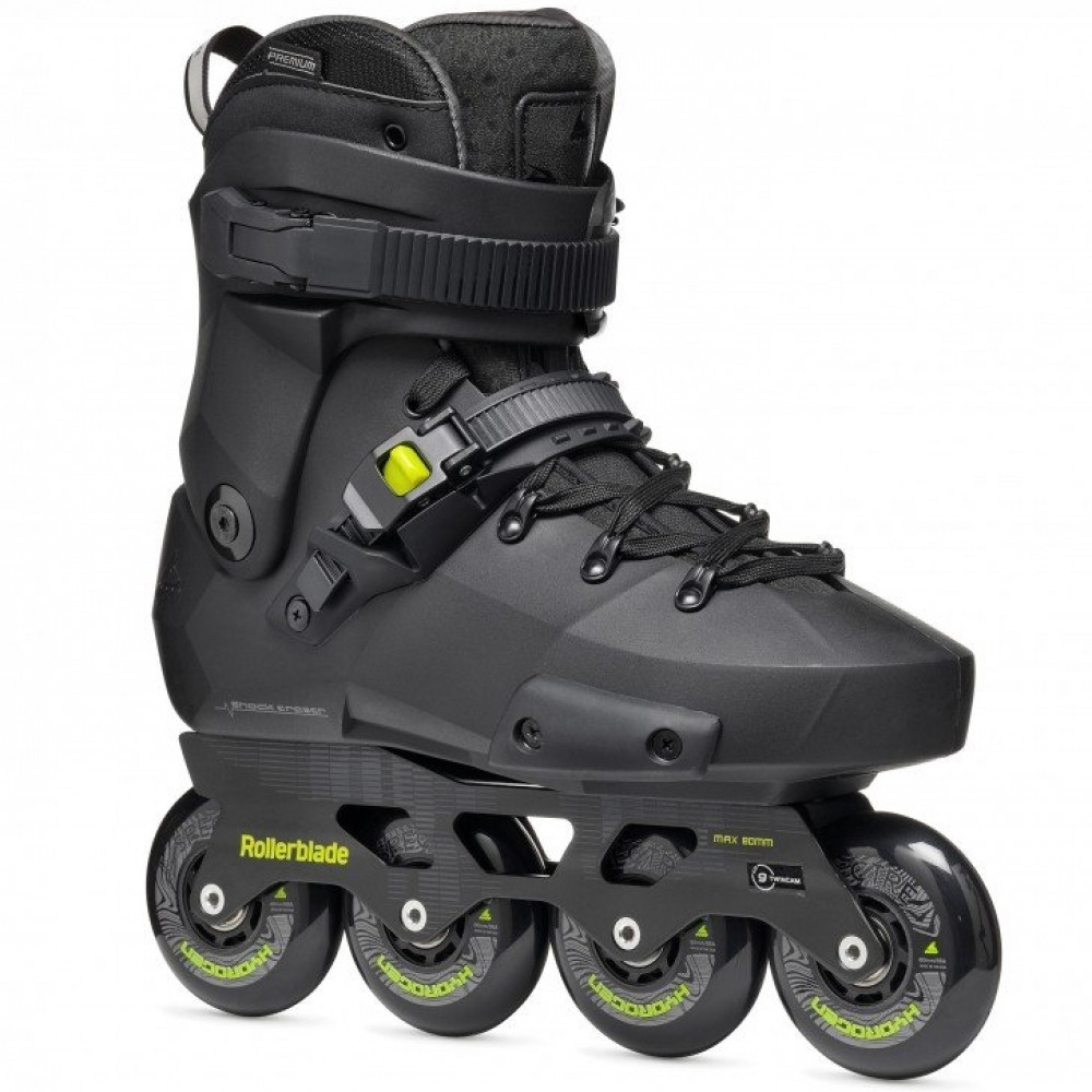 Ролики чоловічі фріскейт Rollerblade Twister XT Black Lime