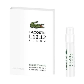 Туалетна вода Lacoste Eau De L.12.12 Blanc для чоловіків — edt 1.2 ml vial