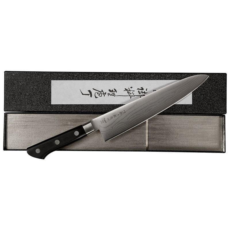 Кухонний Шеф ніж 180 мм Tojiro DP Damascus (F-654)