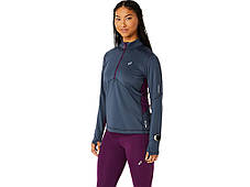 Лонгслів для спорту жіночий Asics WINTER RUN 1/2 ZIP MID LAYER 2012C860-020, фото 3